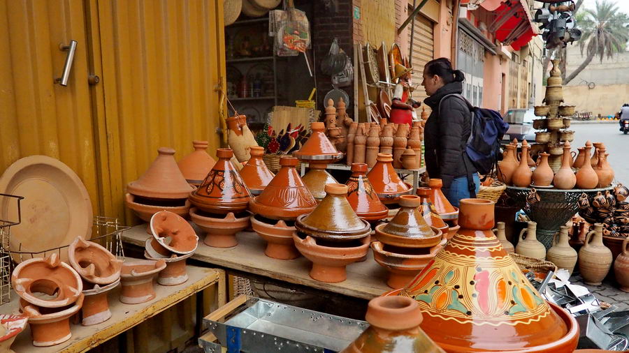 Tażin - smak marokańskiej kuchni sklep z naczyniami w Maroko 
