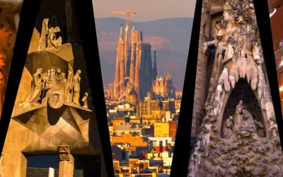 Bazylika Sagrada Familia słynna świątynia w Barcelonie