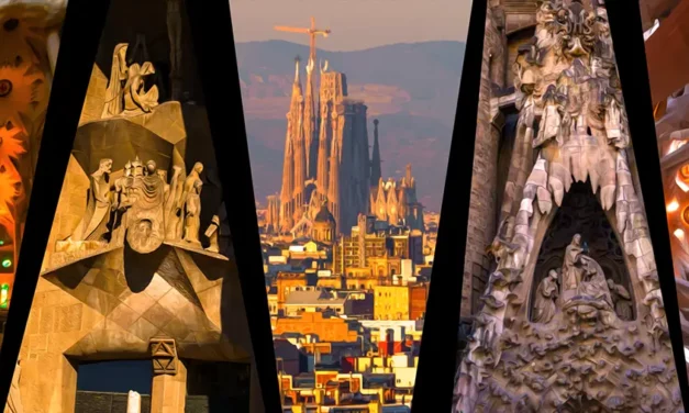 Bazylika Sagrada Familia słynna świątynia w Barcelonie