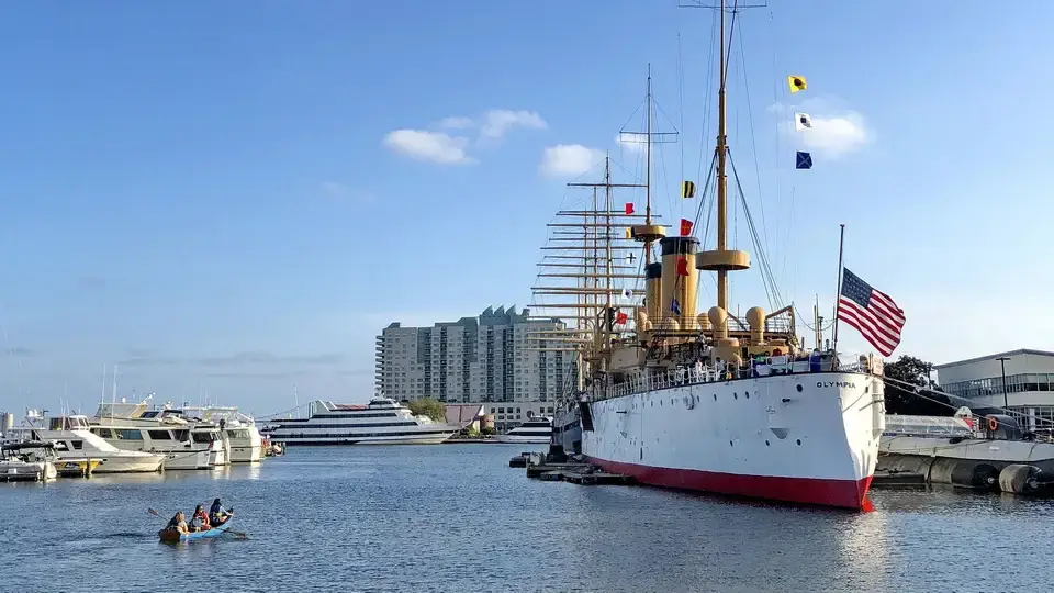 Filadelfia - Port w mieście.