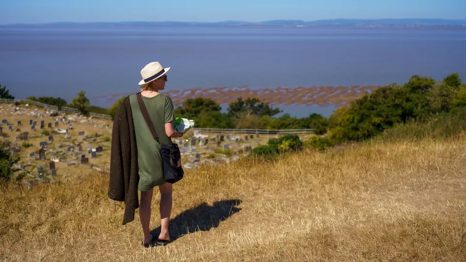 Clevedon i klify nad kanałem bristolskim, Magdalena Kiżewska