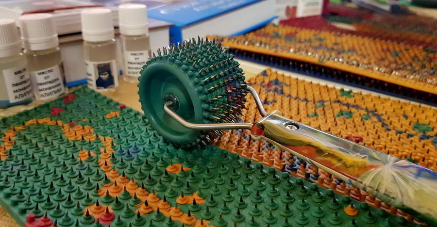 Ukraińskie urządzenie do masażu