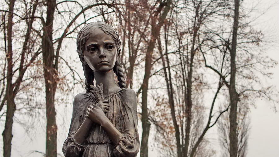 Pomnik wielkiego głodu w Kijowie