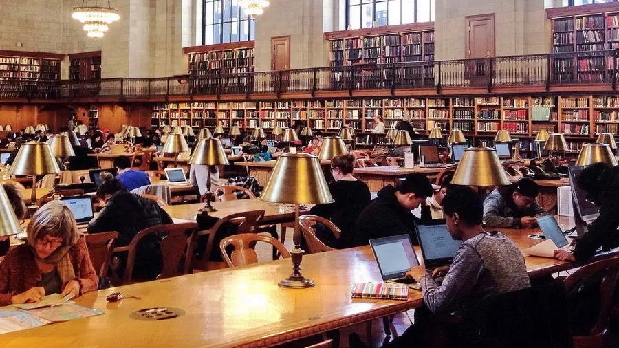 Nowy Jork, biblioteka.