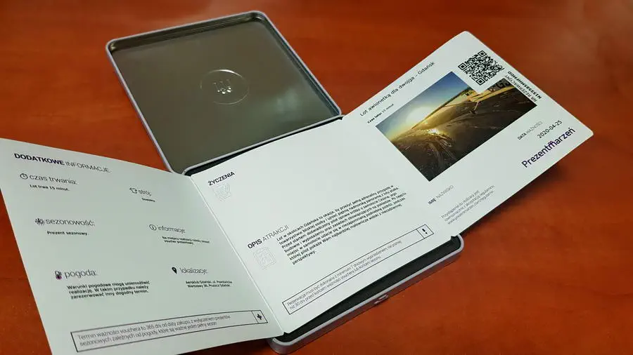 Lot awionetką nad Gdańskiem Prezent Marzeń bilet na lot