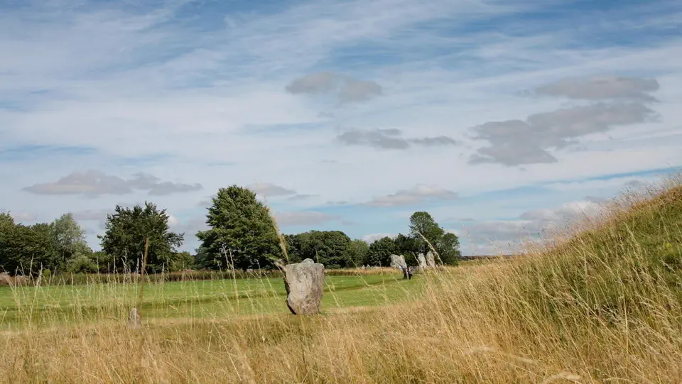 Avebury - Kamienne kręgi z National Trust. 