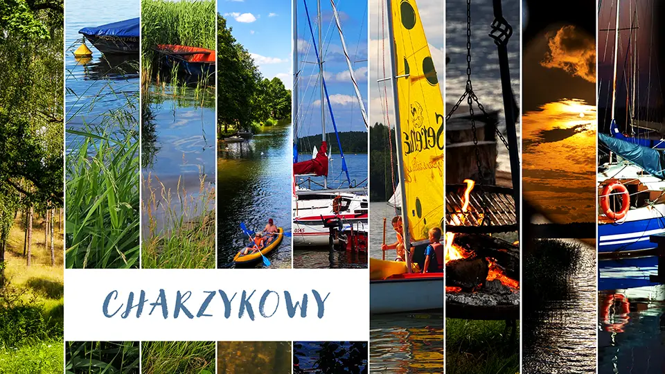 Charzykowy piękne jezioro, piaszczysta plaża i inne atrakcje