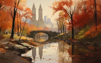 Central Park na Manhattanie zielone serce Nowego Jorku