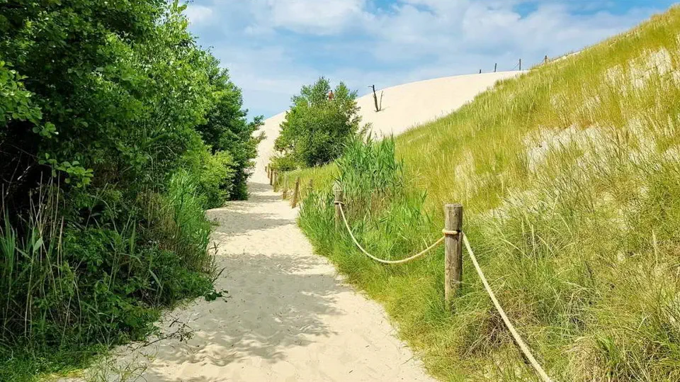 Słowiński Park Narodowy.