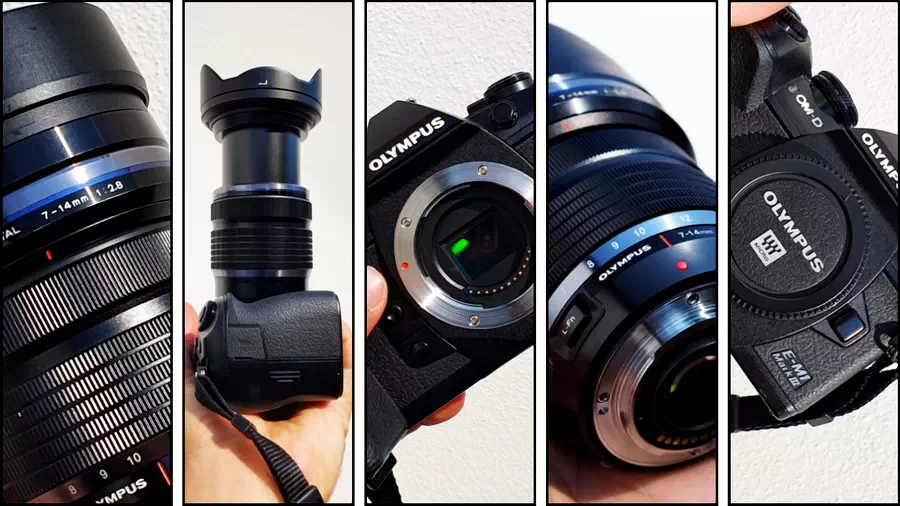 Aparat bezlusterkowy Olympus