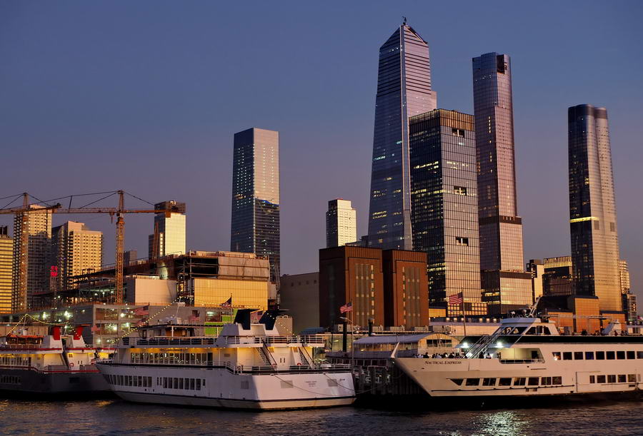 Widok na Manhattan z wody