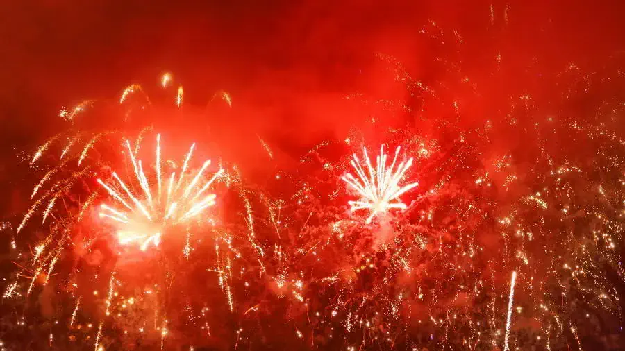 Sylwester i sztuczne ognie czyli fajerwerki