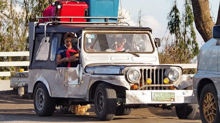 Jeepney symbol Filipin.