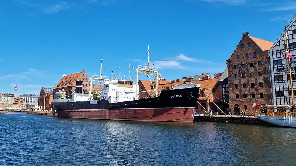 Atrakcje w Gdańsku. Statek muzeum Sołdek
