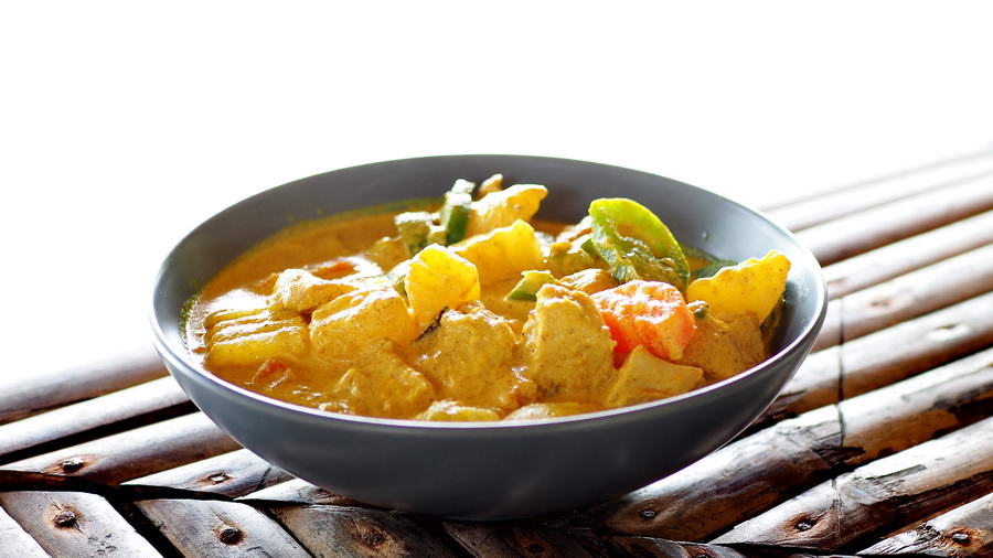 Kurczak curry z Filipin