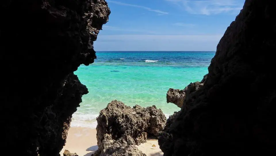 Wyspa Carabao Filipiny.