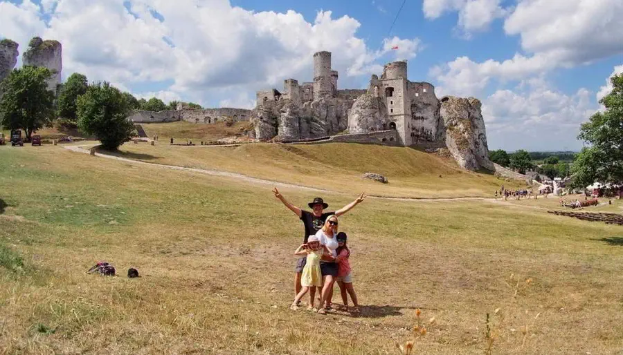 Zamek Ogrodzieniec na Jurze Krakowsko-Częstochowskiej
