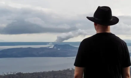 Wyspa Luzon i wulkan Taal oraz bałagan, jakiego narobił