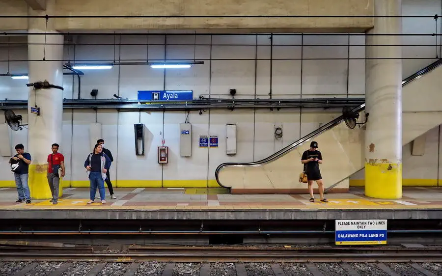 Metro w Manili jedna ze stacji