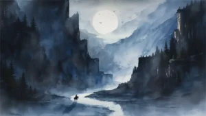 rycerz-kraina-ksiezyc-grafika-ai | Blog podróżniczy Nasze Szlaki