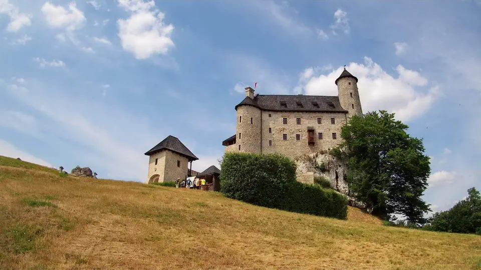 Zamek Bobolice i Mirów.