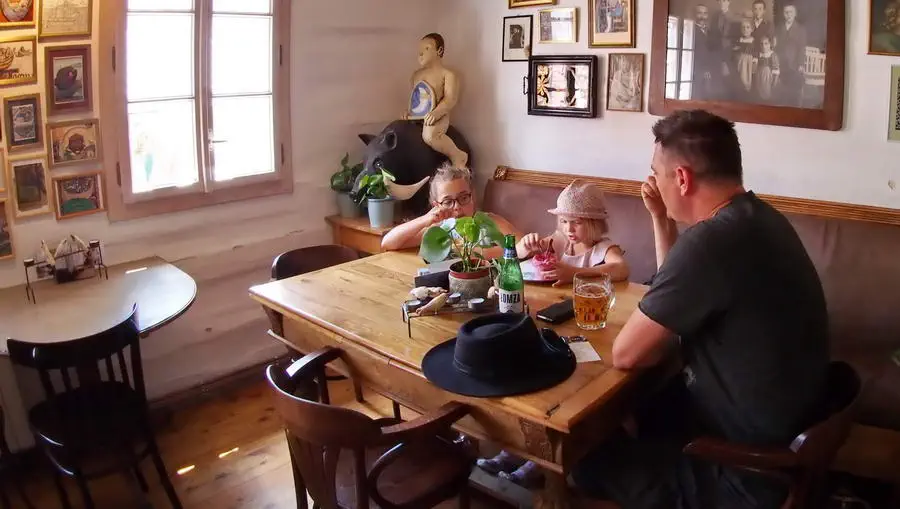 Restauracja Cafe Arka we wsi Lanckorona