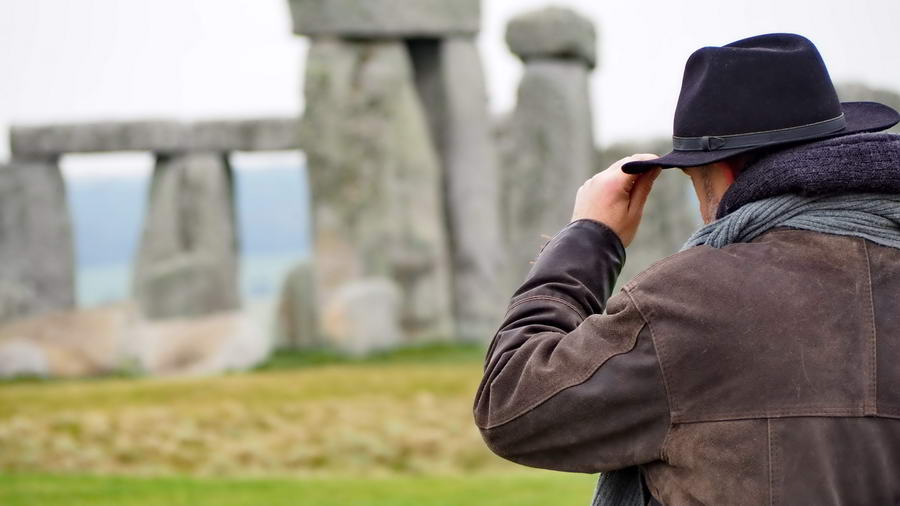 Kamienne kręgi Stonehenge w Anglii