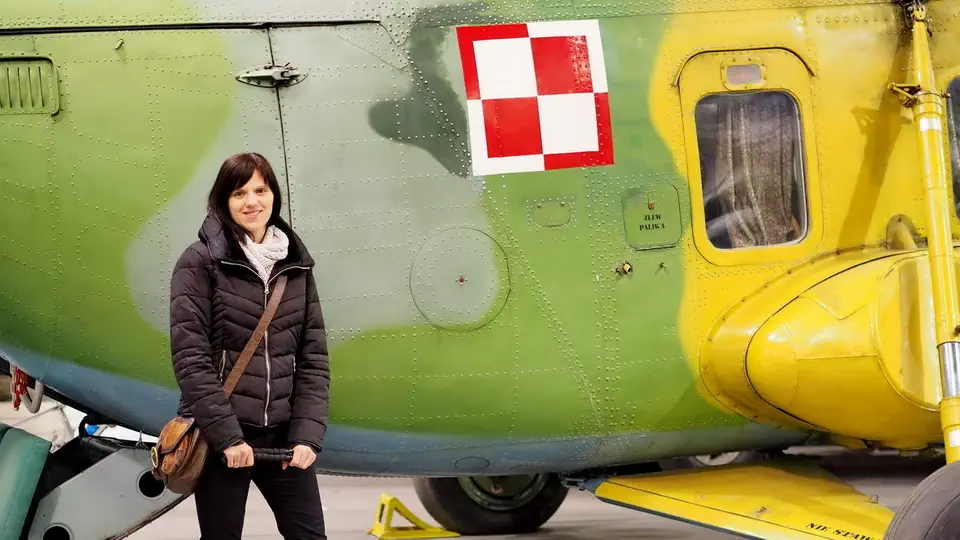Muzeum Helikopterów w Weston-Super-Mare w zachodniej Anglii. Magdalena Kiżewska.
