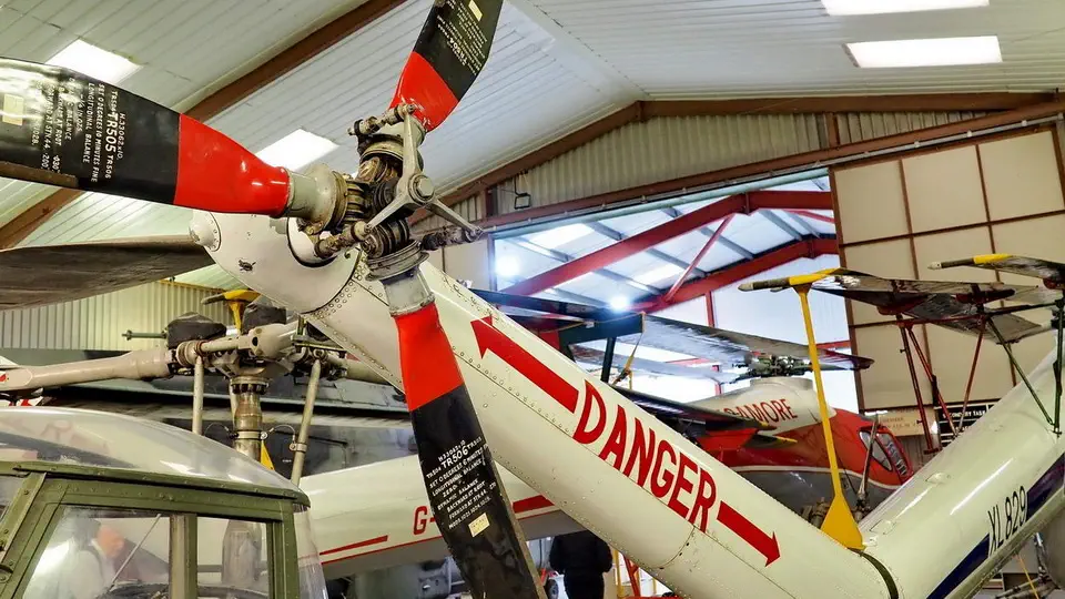 Muzeum Helikopterów w Weston-Super-Mare w zachodniej Anglii.