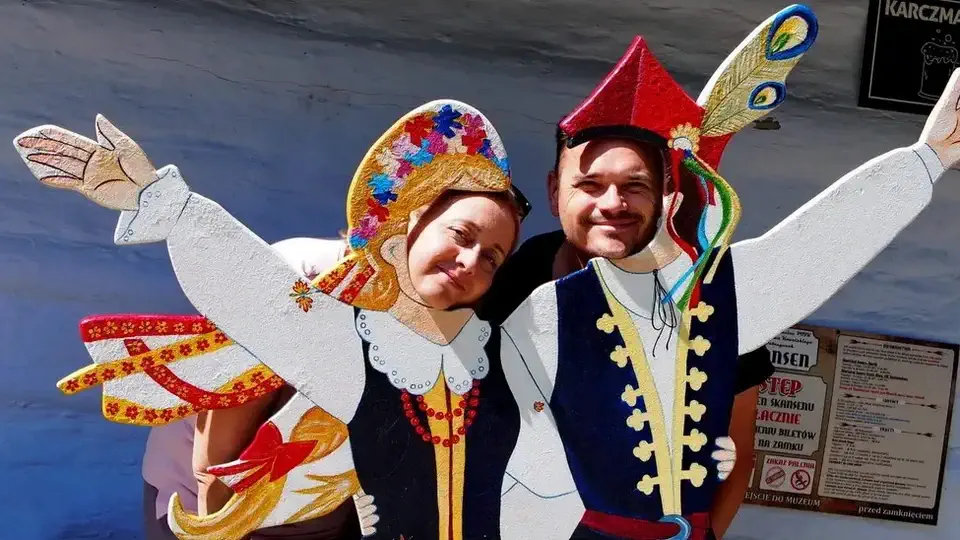 Zamek i skansen w Dobczycach. Ewa Baranowska, Michał Baranowski.
