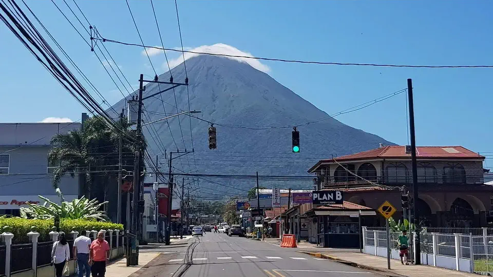 La Fortuna w Kostaryce.