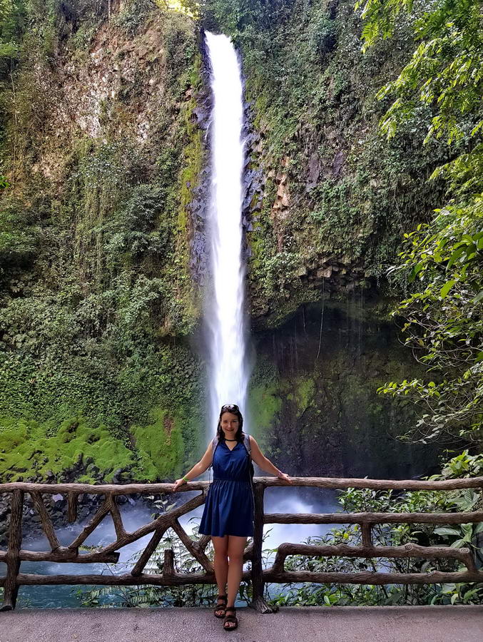 Wodospad La Fortuna na Kostaryce