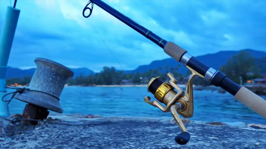 Wędka nad jeziorem Swornegacie