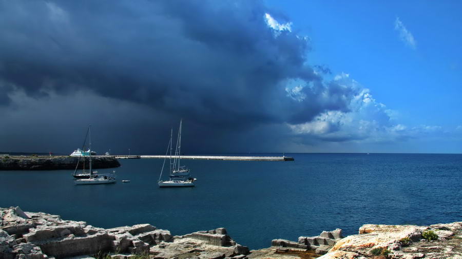 Burza potrafi rozpętać się w bardzo krótkim czasie.