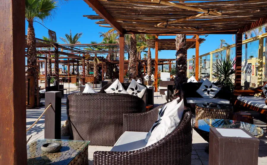 Włoska restauracja nad samym morzem w Rimini