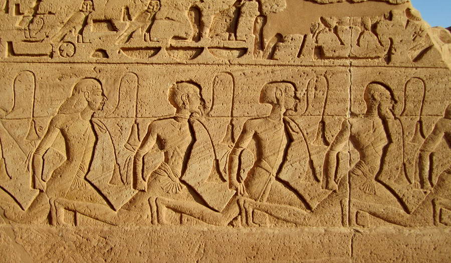 Egipska cywilizacja oparta była na niewolnictwie