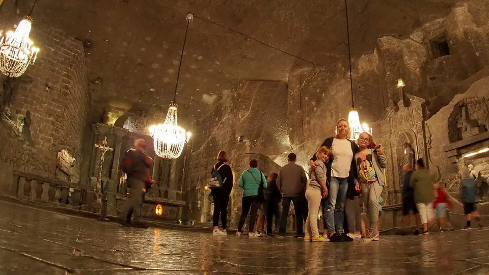 Kopalnia Soli w Wieliczce. Ewa Baranowska.