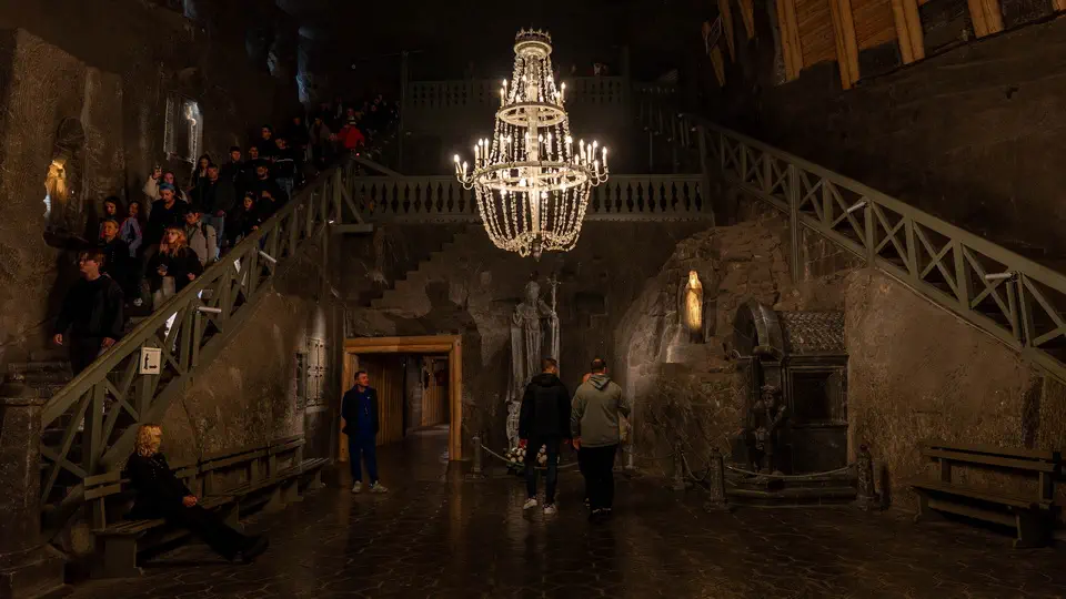Kopalnia Soli w Wieliczce.