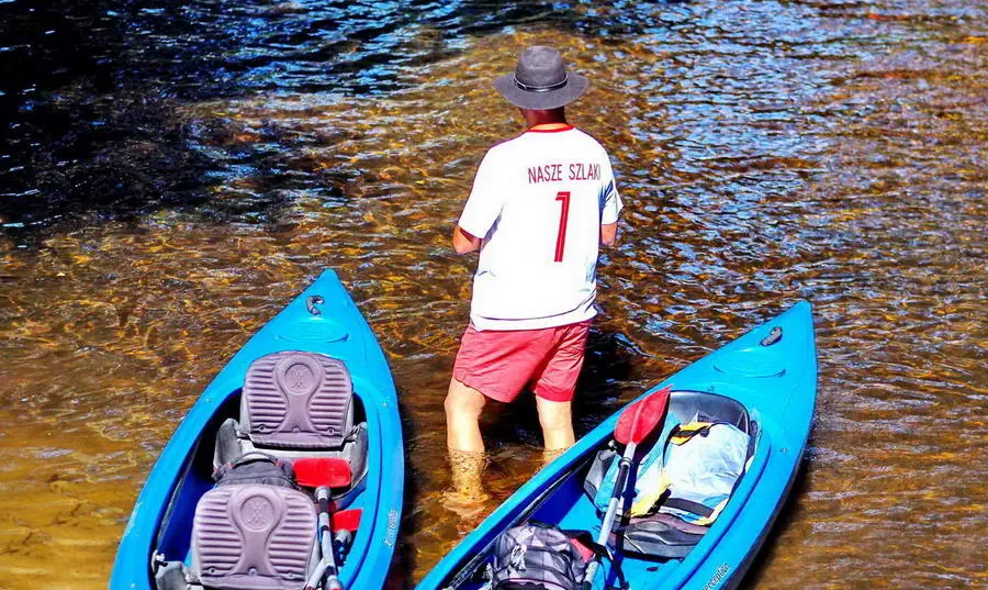 Spływ kajakowy rzeką Brdą