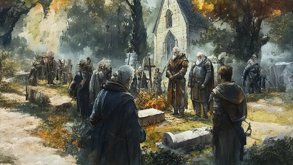 Święto Zmarłych w dawnych czasach.