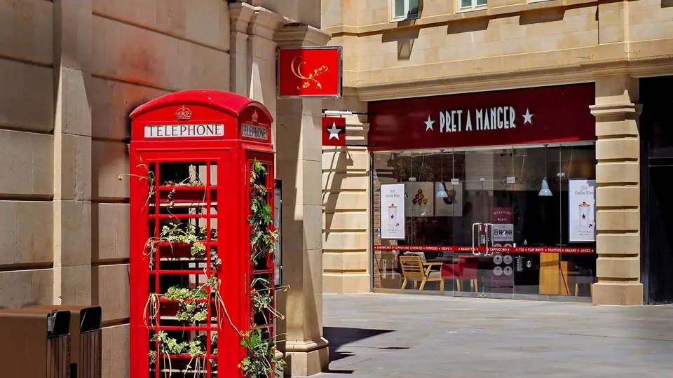 Miasto Bath w Anglii.