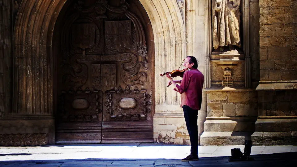 Miasto Bath w Anglii.