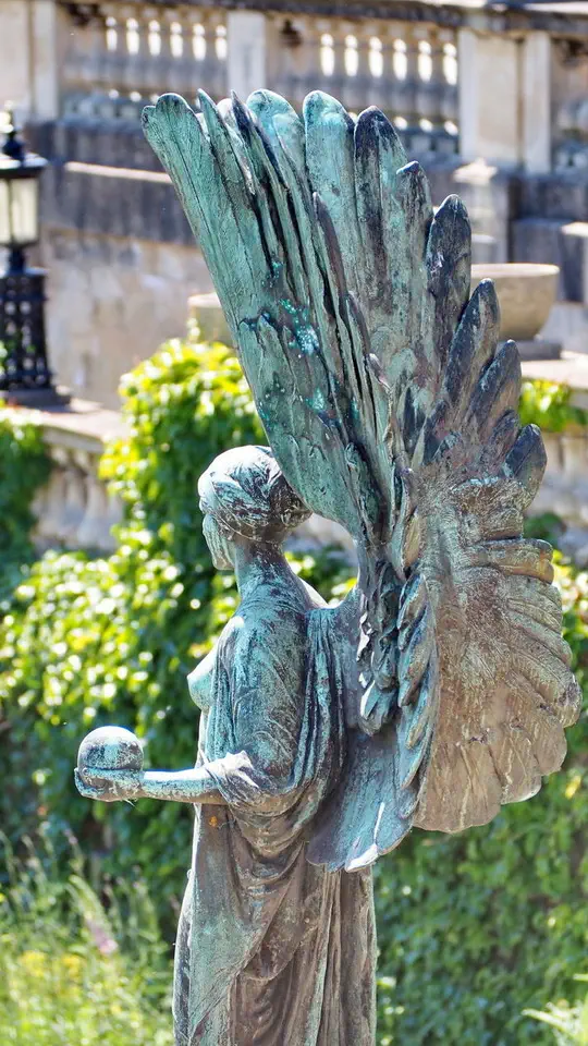 Miasto Bath w Anglii.