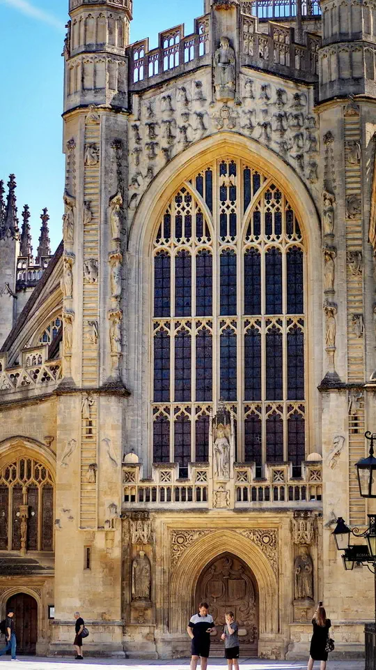 Miasto Bath w Anglii.