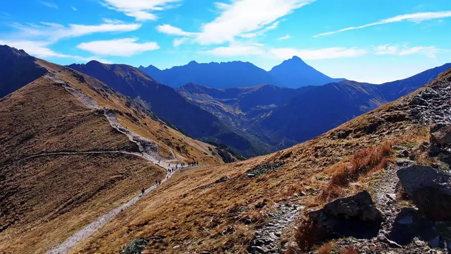 Kasprowy Wierch w Tatrach najpopularniejszy górski szczyt w Polsce