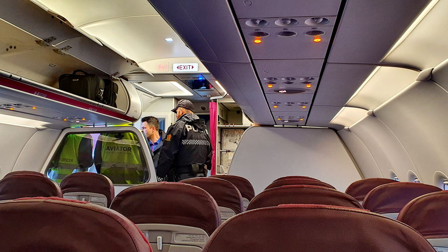 Policja w samolocie do Norwegii