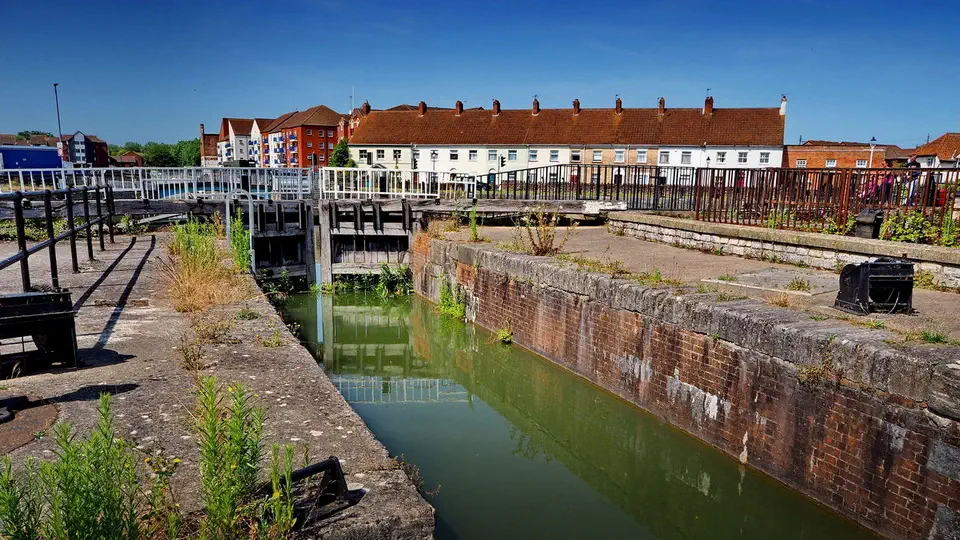Bridgwater i Taunton Canal.