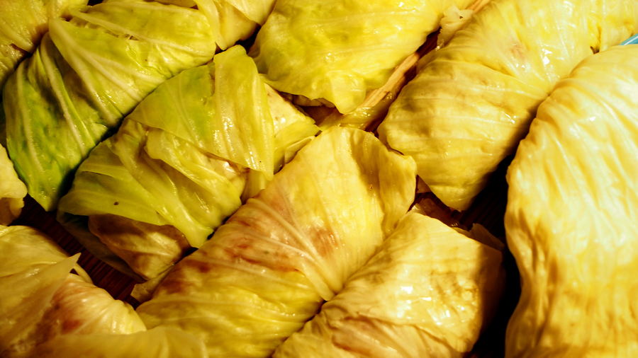 Gołąbki z mięsnym farszem w kapuście