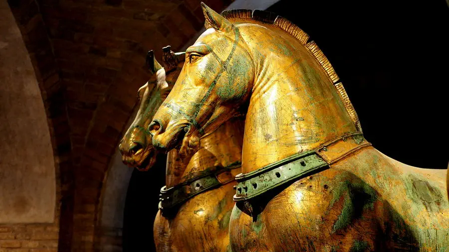 Złocone Rumaki Lizypa w Wenecji