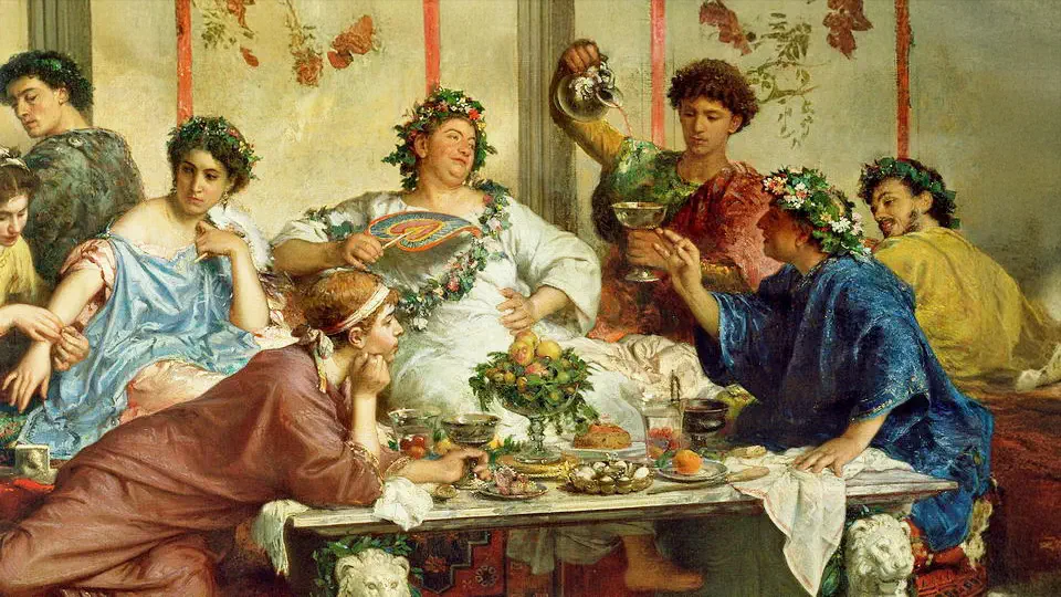 Tłusty dzień w starożytnym Rzymie